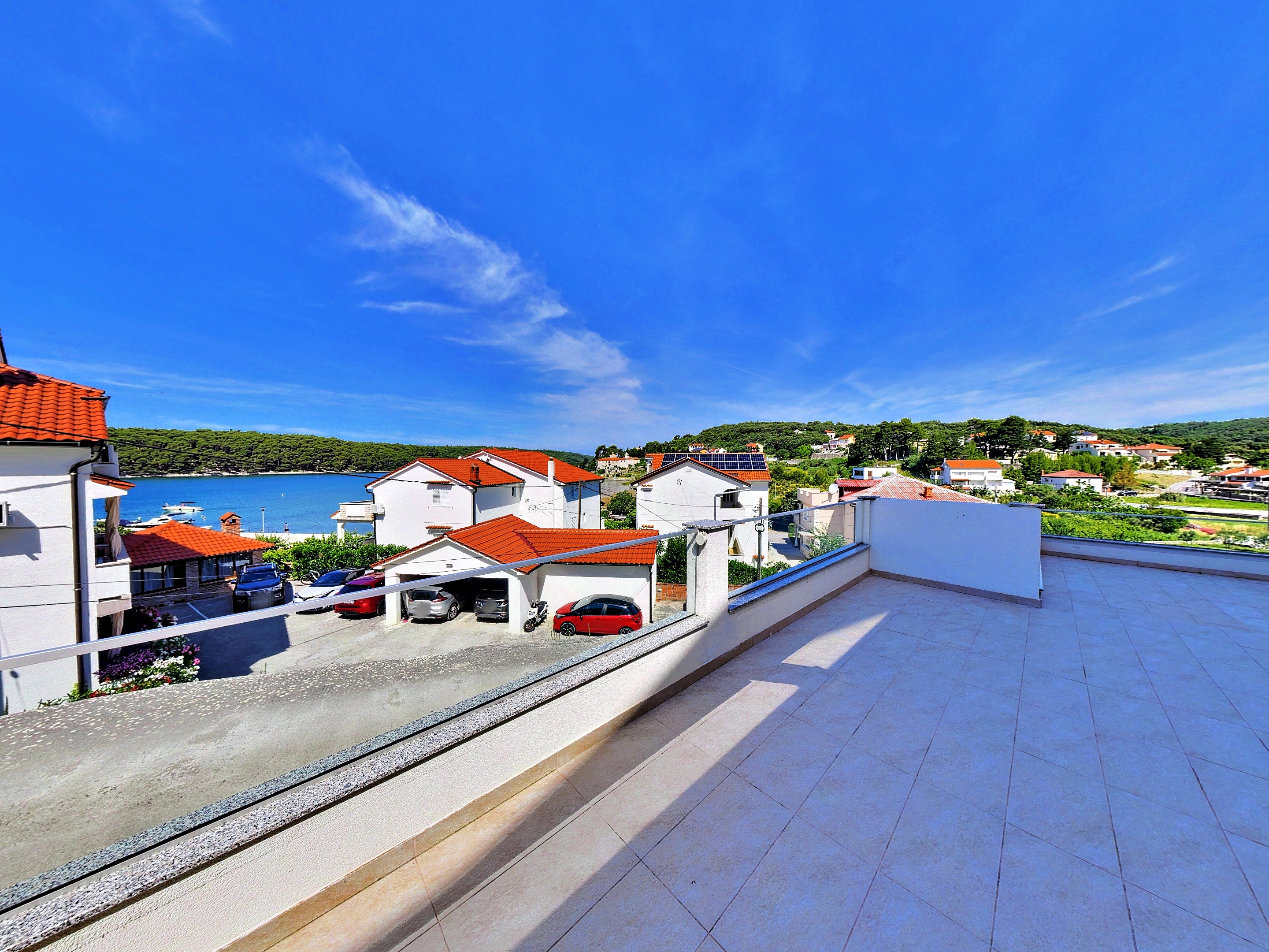 Terrace sea view