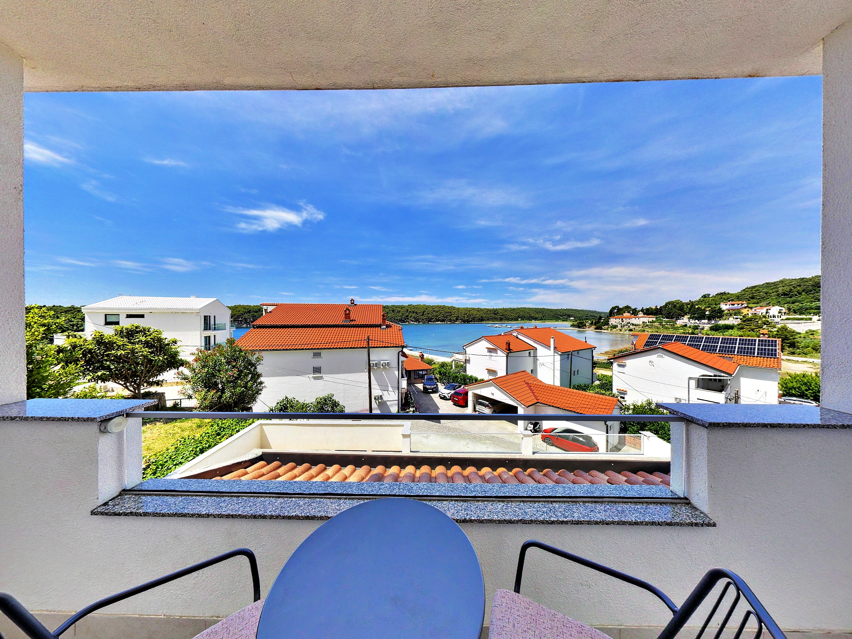 Private balcony